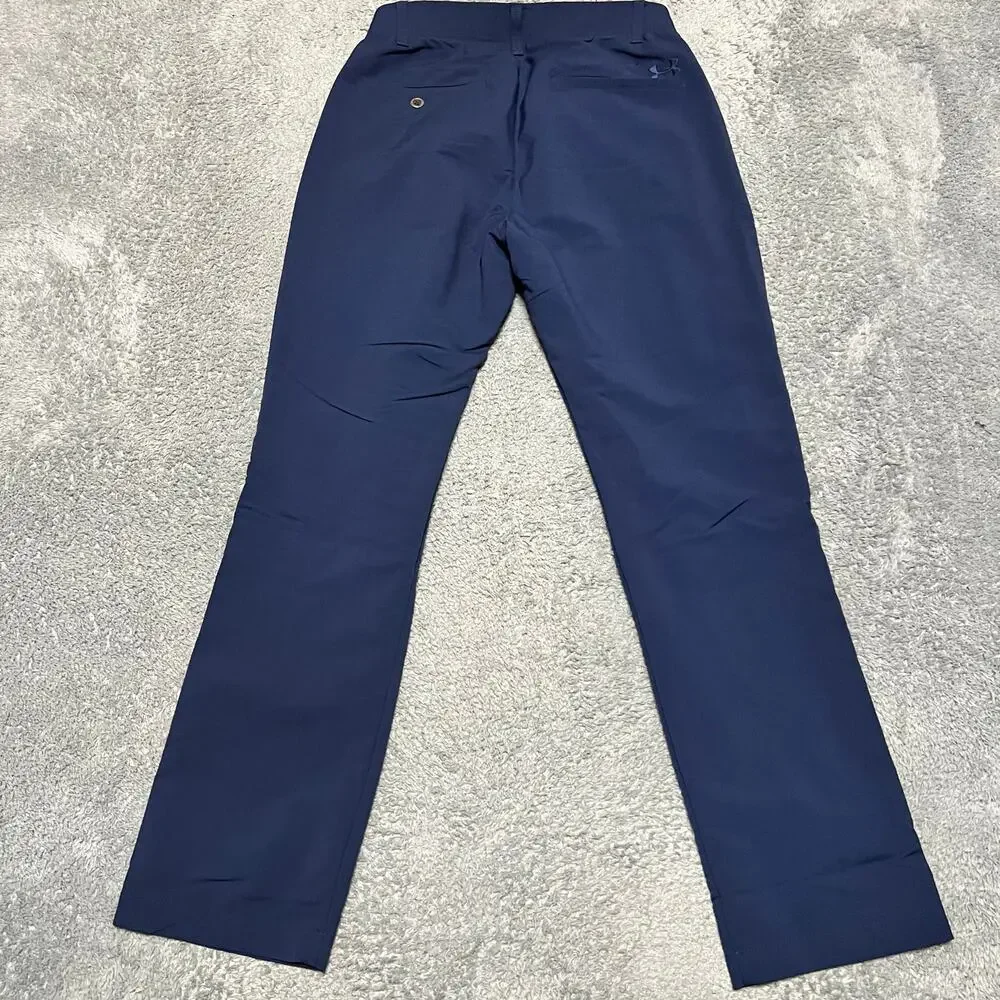 Under Armour Pants Mens 30 x30 Match Play Golf Performance Blue - Picture 4 of 11